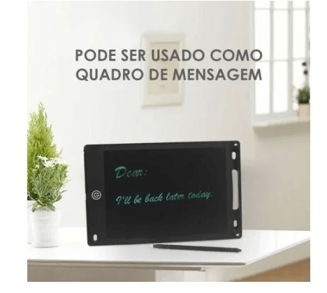 Tablet Infantil Digital LCD 8,5 Para Desenho Notas - hotprommo