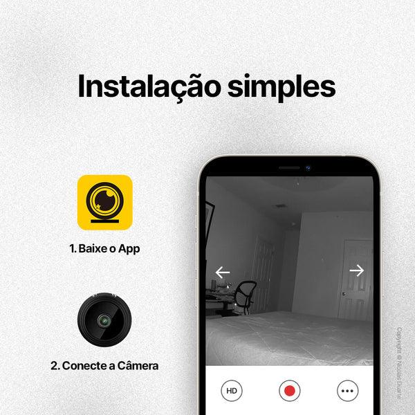 Mini Câmera de segurança Wi-Fi - hotprommo